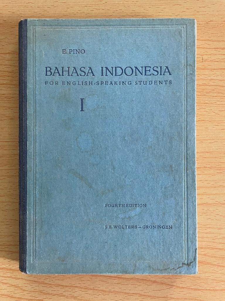 Leerboek Indonesisch, Ophalen of Verzenden, Gelezen, E. Pino