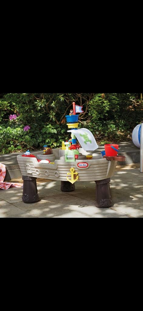 Little tikes piratenboot watertafel, Ophalen, Zo goed als nieuw