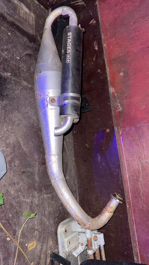 Zip terugloop uitlaten stage6/gianneli, Ophalen, Zo goed als nieuw