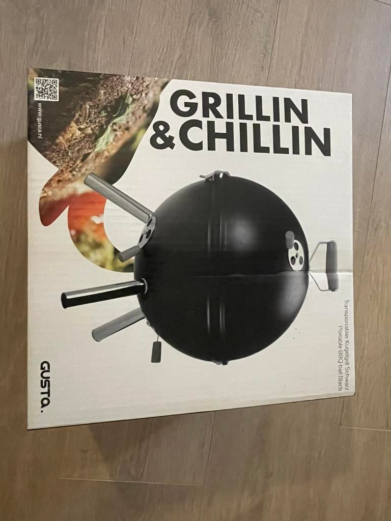 Nieuwe draagbare  BBQ Gusta Grillin & Chillin, Ophalen, Nieuw