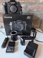 Fuji X-T1 met veel extra's: 3 accu's, lader, flitser en grip, Ophalen of Verzenden, Fuji, Geen optische zoom