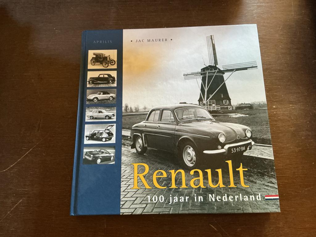 Hardcover boek: 100 jaar Renault in Nederland, Boeken, Auto's | Boeken, Ophalen of Verzenden, Nieuw, Renault