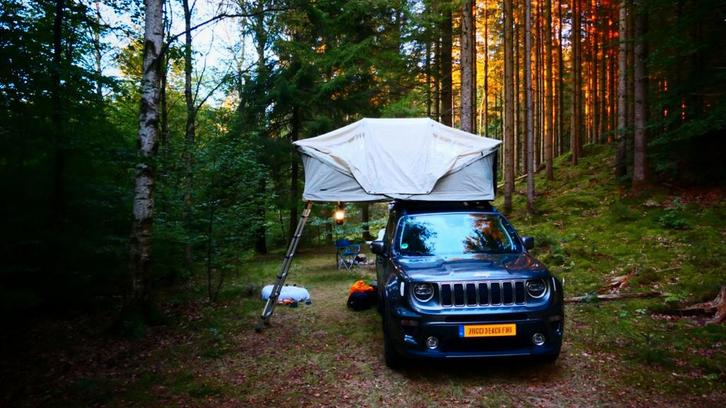 Thule Approach M daktent + luifel, Caravans en Kamperen, Tenten, tot en met 2, Zo goed als nieuw, Ophalen