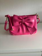 Roze crossbody tas met grote strik - Gallantry Paris, Sieraden, Tassen en Uiterlijk, Tassen | Schoudertassen, Ophalen of Verzenden