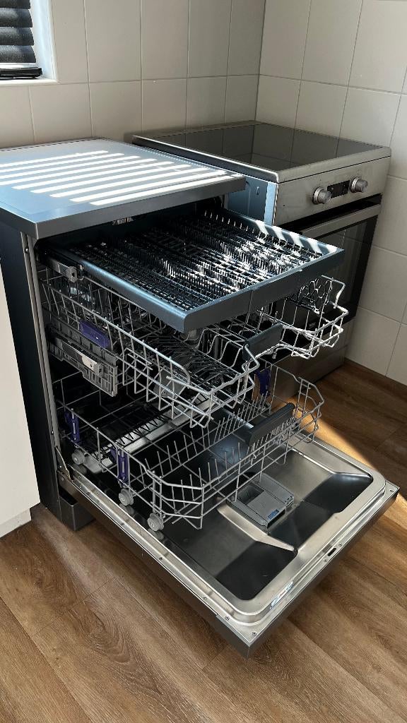 Vrijstaande RVS Beko Vaatwasser, Ophalen, Gebruikt, 85 tot 90 cm, Eco programma