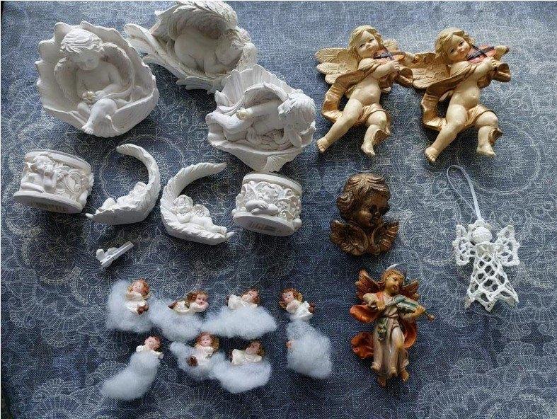 verzameling nieuwe beeldjes en hangers ENGEL, Ophalen of Verzenden, Nieuw, Religie