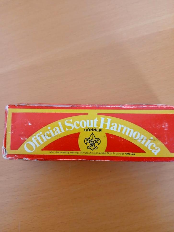 Hohner Official Scout Harmonica - Vintage Mondharmonica, Muziek en Instrumenten, Blaasinstrumenten | Mondharmonica's, Ophalen of Verzenden