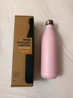 FLASKE drinkfles 1L - Roze (nieuw in doos), Ophalen of Verzenden, Nieuw