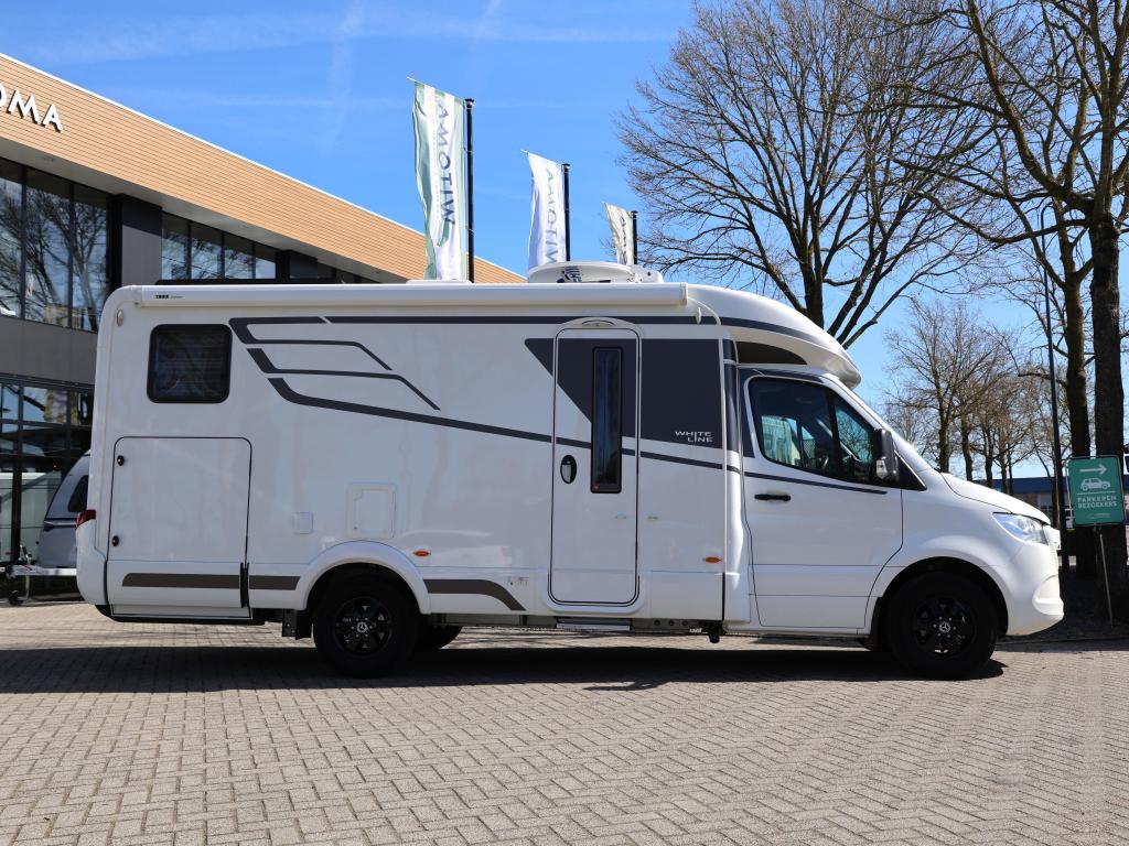 Hymer BMC-T 600 WhiteLine Lithium/Omvormer/Solar, Automaat, Ringverwarming, Luifel, 7 tot 8 meter