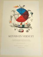 Kennis en Vernuft - Scheltema & Holkema NV Poster, Ophalen of Verzenden, Zo goed als nieuw, Overige onderwerpen, Onbekend