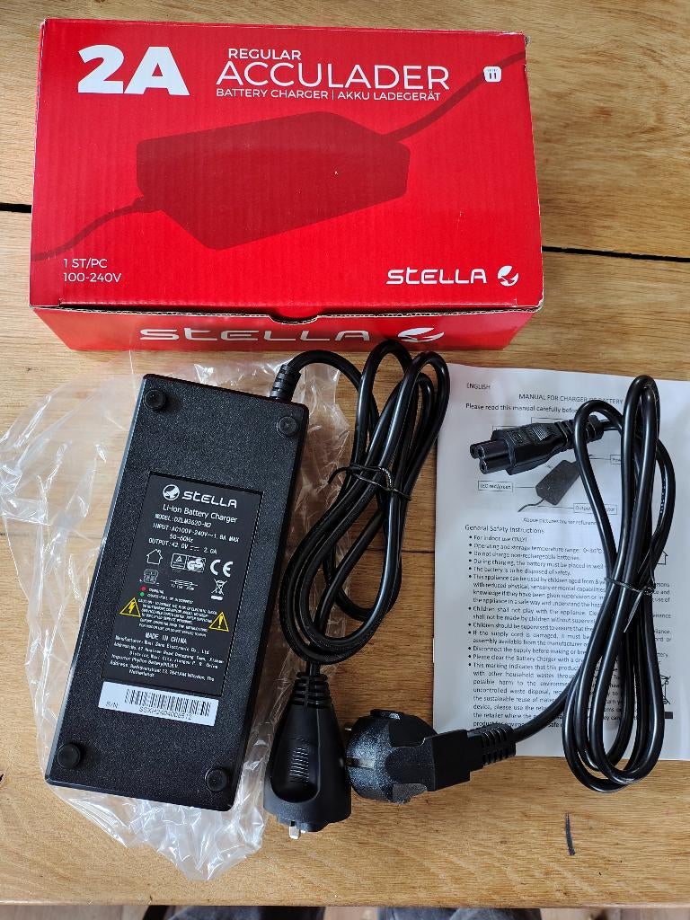 Stella Eleon Acculader Origineel 2a Accu Lader Type 3 Nieuw, Stella, Stella, Overige typen, Nieuw