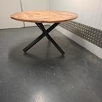 Eettafel eetkamertafel met kruispoten, Huis en Inrichting, Tafels | Eettafels, Ophalen, Gebruikt, 100 tot 150 cm, Vintage design Mid Century jaren 60 70 80