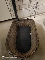 Fiets hondenmand, Ophalen, Riet