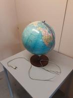 Vintage wereldbol / wereldbol lamp uit de jaren 60, Ophalen, ., ., .