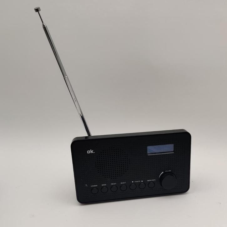 OK Digitale DAB+ radio nu voor €19.99, Audio, Tv en Foto, Radio's, Zo goed als nieuw, Ophalen of Verzenden