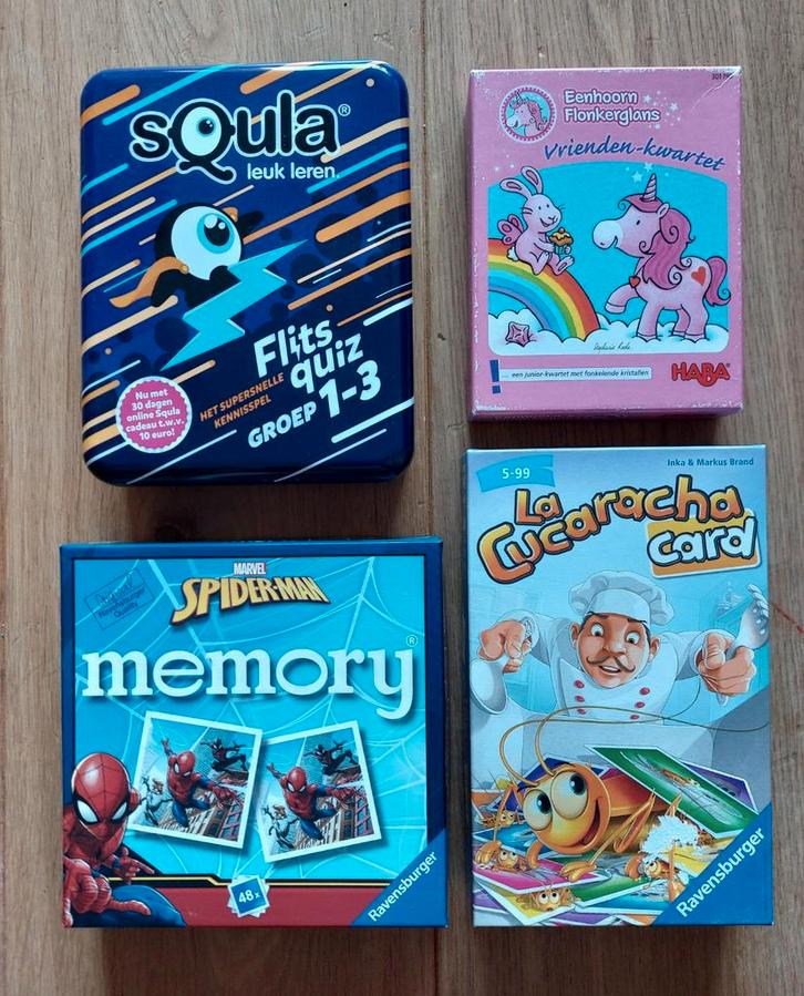 Leuke spellen voor kleuters, Kinderen en Baby's, Speelgoed | Educatief en Creatief, Zo goed als nieuw, Ophalen of Verzenden