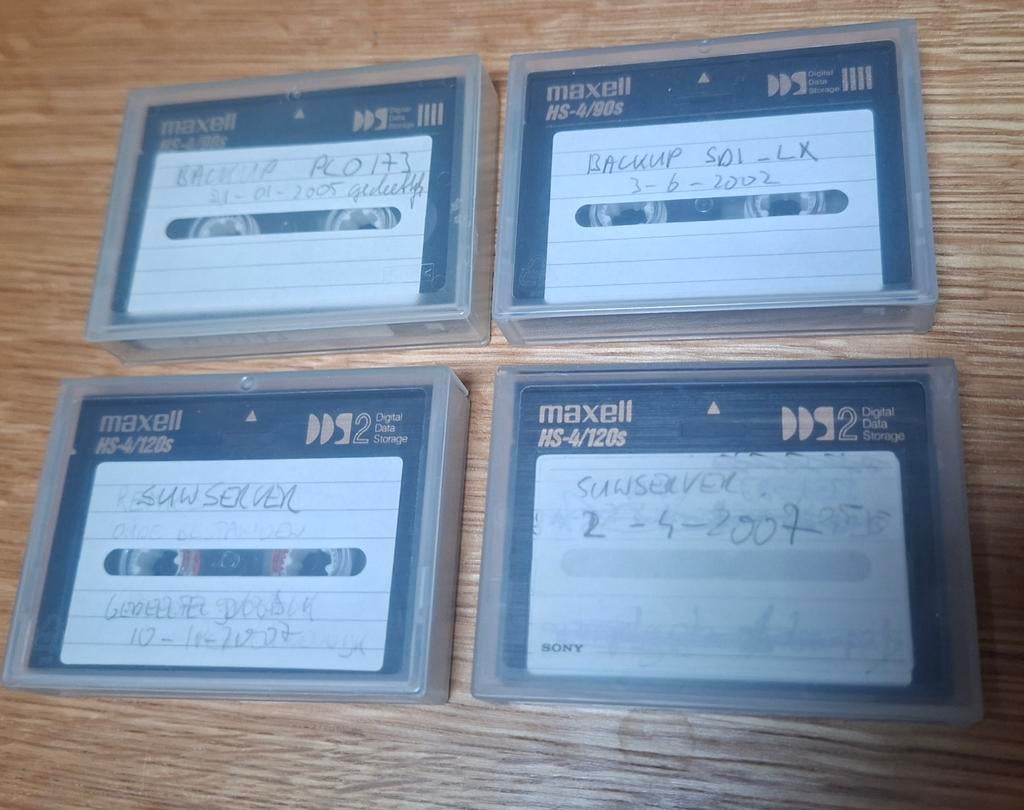 Maxell HS-4/120S, Cd's en Dvd's, Cassettebandjes, Ophalen of Verzenden, Zo goed als nieuw, Overige genres, 2 t/m 25 bandjes