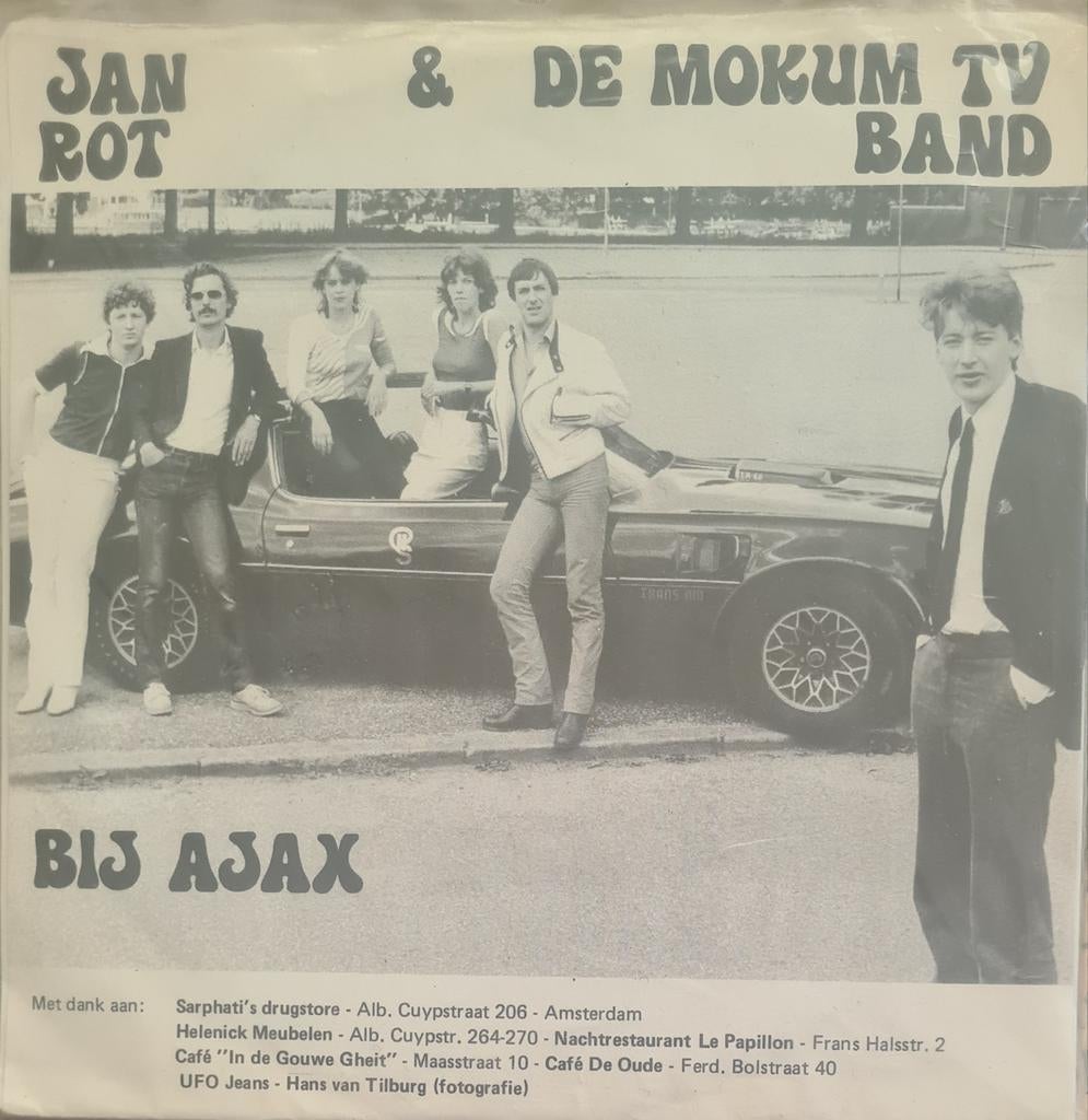 Ajax Europacupfinale '72 LP & Mokum TV Band single Jan Rot, Ophalen of Verzenden
