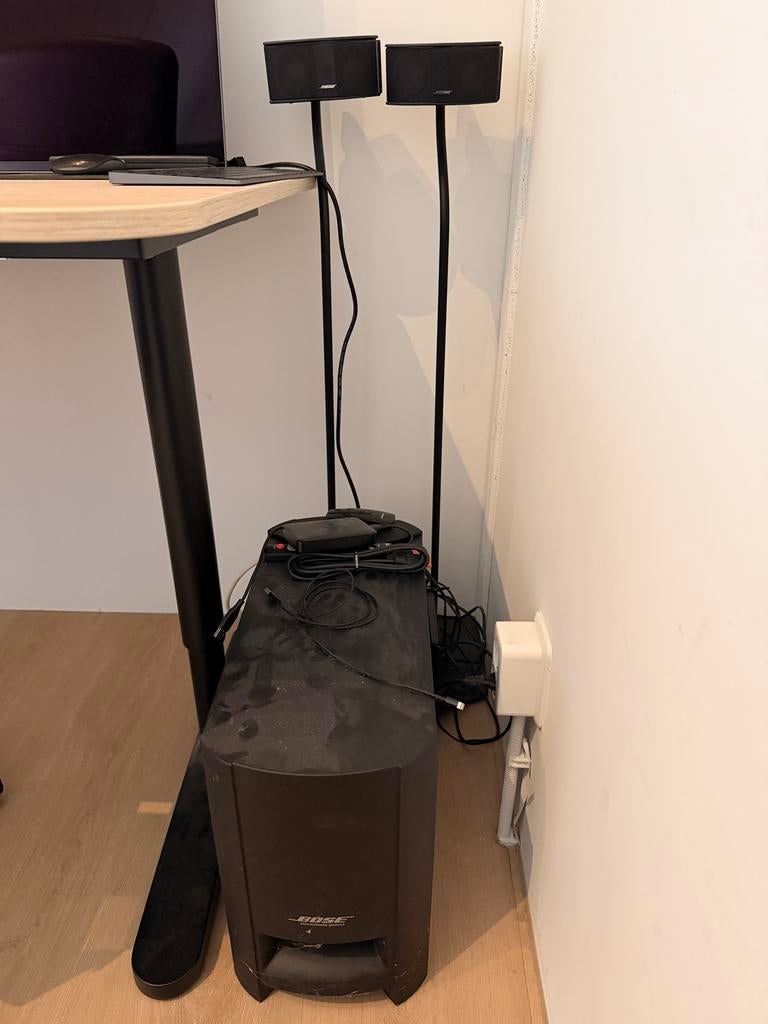 Bose Acoustimass 5 speakerset met subwoofer, Audio, Tv en Foto, Luidsprekers, Ophalen, Gebruikt, Complete surroundset, Bose