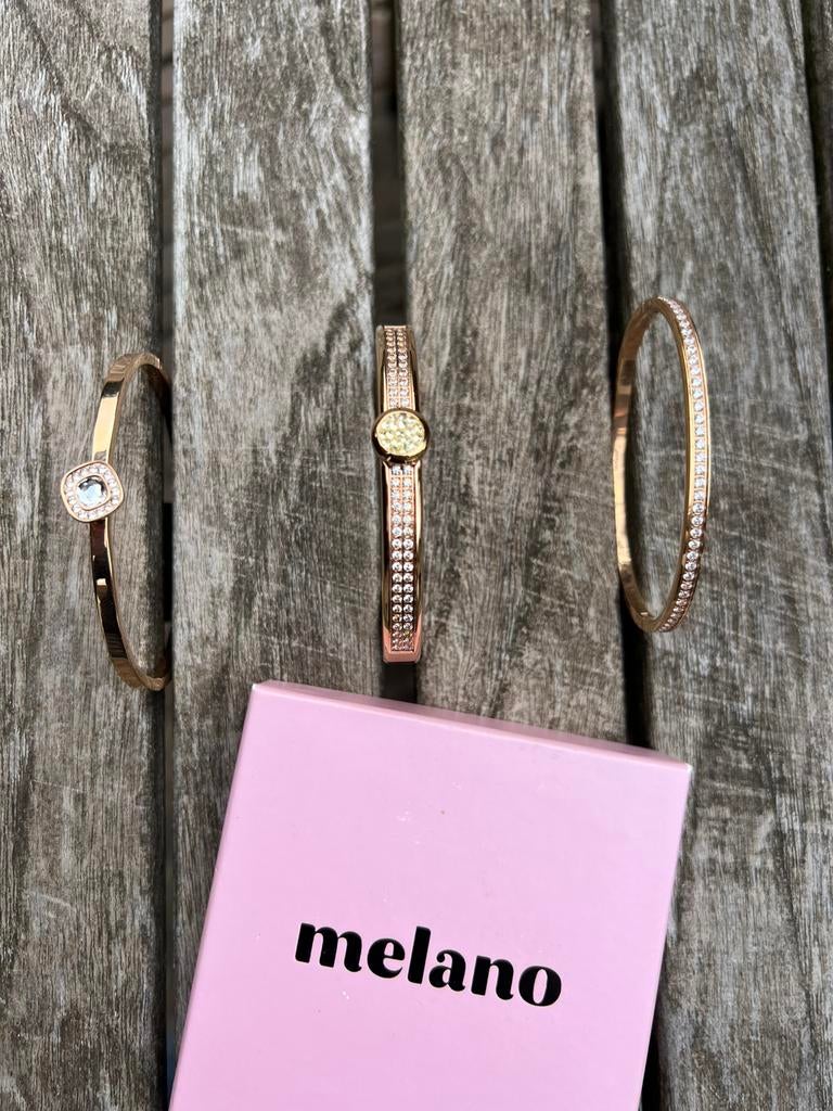 Melano armband, Verzenden, Zo goed als nieuw, Overige kleuren, Overige materialen