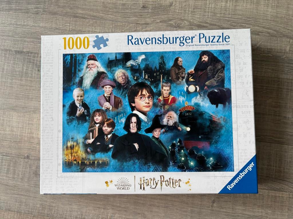 Ravensburger Harry Potter Legpuzzel 1000 stukjes, Ophalen of Verzenden, 500 t/m 1500 stukjes, Zo goed als nieuw, Legpuzzel
