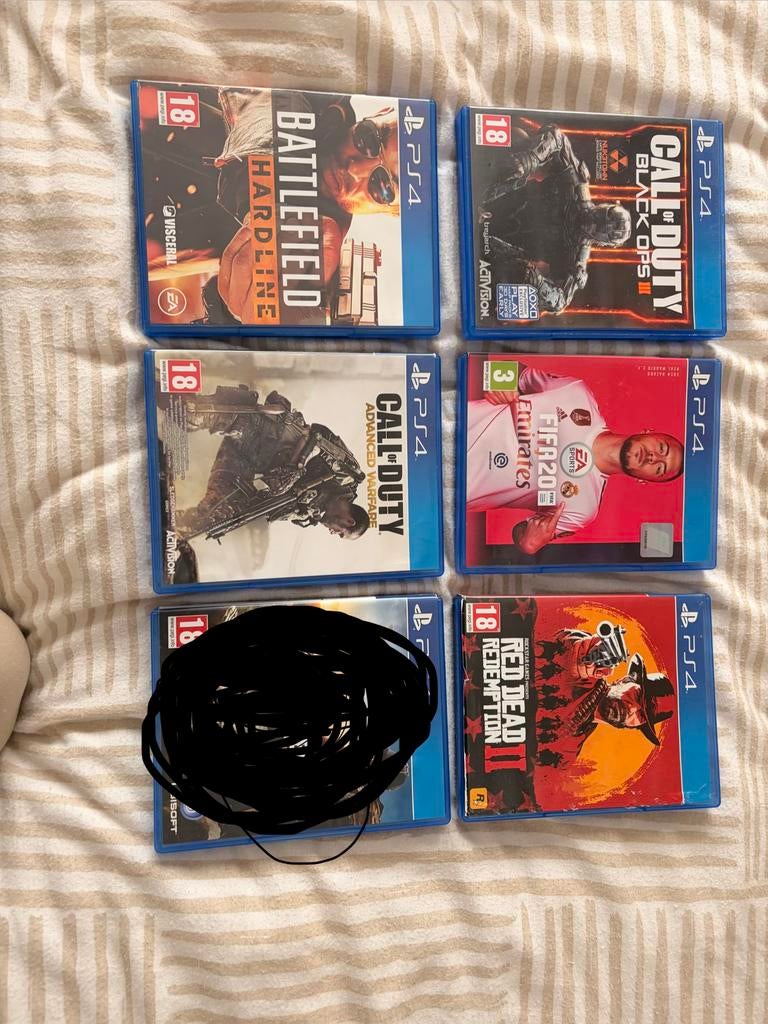 6 PS4 games: Battlefield, Call of Duty, FIFA, Ghost Recon, R, Spelcomputers en Games, Games | Sony PlayStation 4, Ophalen, Online