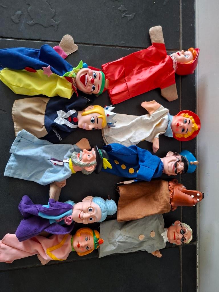 Handpoppen, Ophalen of Verzenden, Zo goed als nieuw