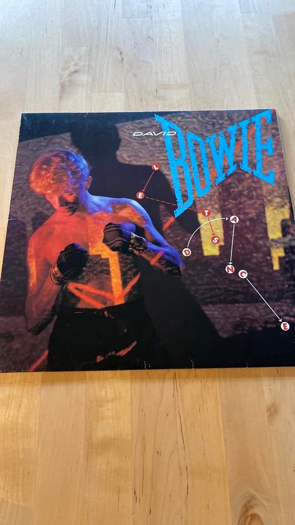 Vinyl lp David Bowie - Let’s dance (Germany), Ophalen of Verzenden, Zo goed als nieuw, 12 inch, Poprock