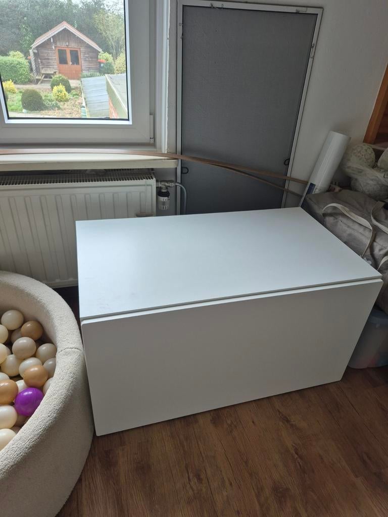 Witte speelgoedkist van IKEA, Ophalen, Zo goed als nieuw, Jongen of Meisje