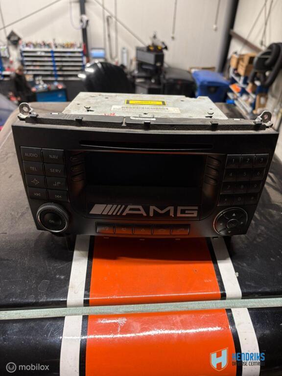 Autoradio origineel Mercedes CLK-klasse a2098204489, Gebruikt, Mercedes-Benz, Ophalen of Verzenden, Mercedes