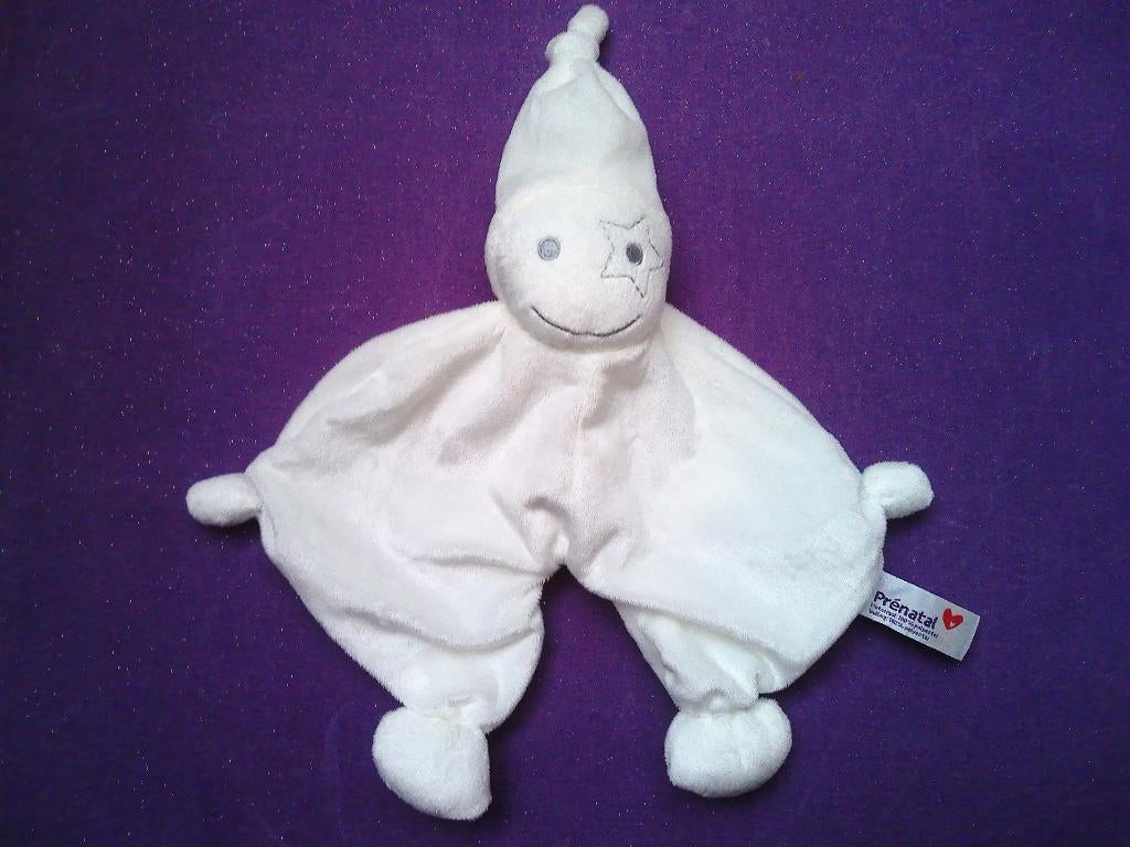 PRENATAL Knuffeldoekje POPJE. WIT **Nieuw**, Prénatal, Overige typen, Nieuw, Ophalen of Verzenden