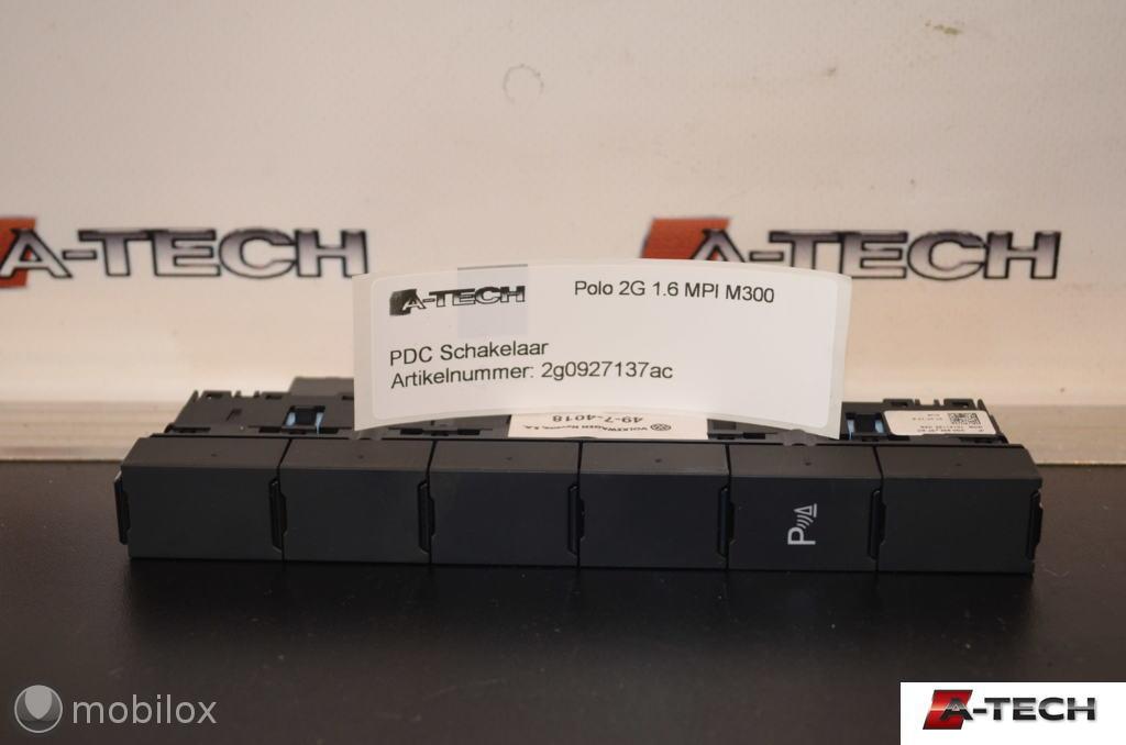PDC-schakelaar Volkswagen Polo 2G ('18->) 2g0927137ac M300, Gebruikt, Volkswagen, Ophalen of Verzenden, Volkswagen