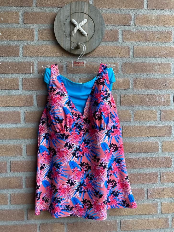 Livera tankini maat 42 D/E, Kleding | Dames, Badmode en Zwemkleding, Nieuw, Bikini, Roze, Ophalen of Verzenden