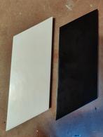 Tegel wand wit zwart equipe chevron (parallelogram)- vorm, Ophalen, Nieuw, Minder dan 5 m², 20 tot 40 cm