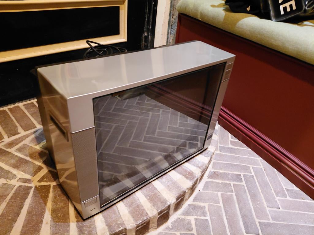 Vintage Mitsubishi Kleuren TV - Model CT-1903EM, Ophalen