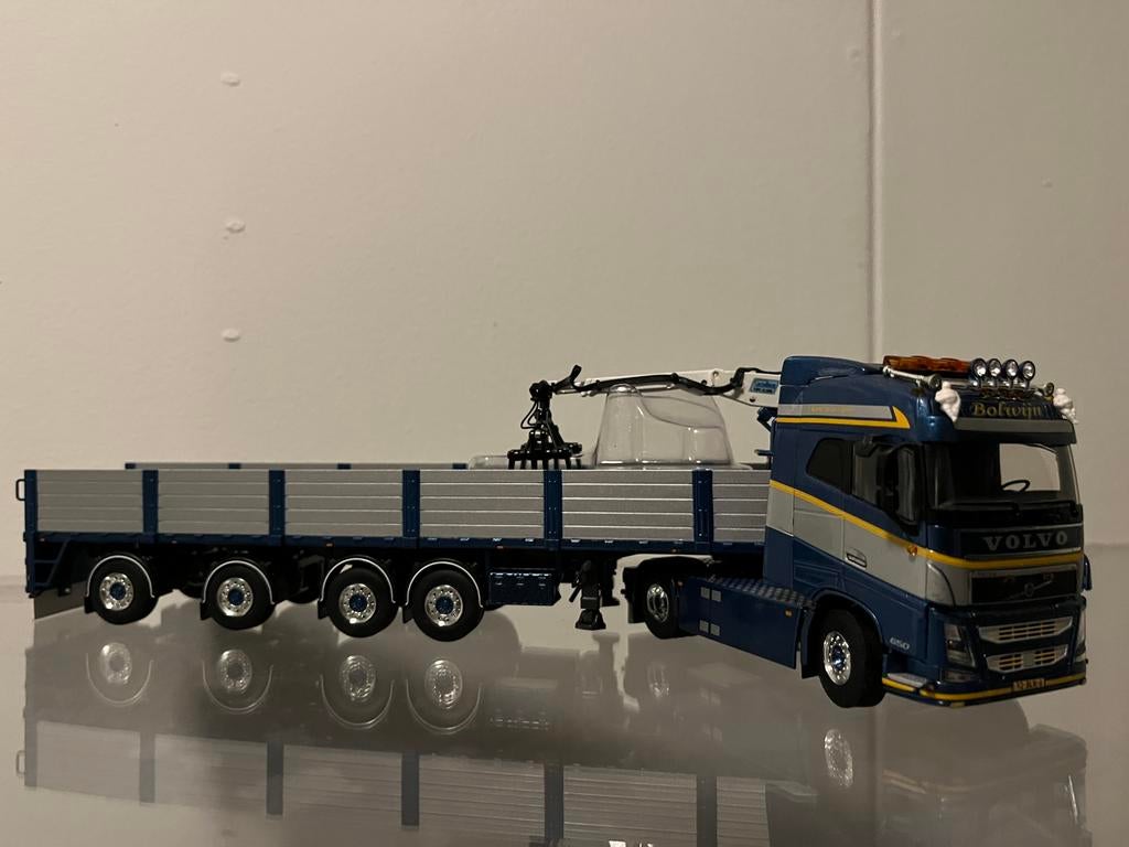 WSI Volvo Bolwijn, Hobby en Vrije tijd, Modelauto's | 1:50, Ophalen of Verzenden, Zo goed als nieuw, Bus of Vrachtwagen, Wsi