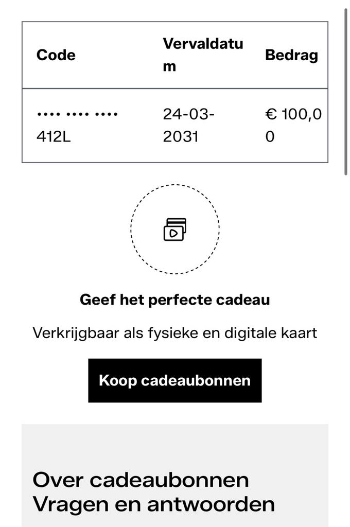 100 eu zalando giftcard, Tickets en Kaartjes, Kortingen en Cadeaubonnen