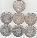 7 zilveren rijksdaalders Wilhelmina, Postzegels en Munten, Munten | Nederland, Setje, Zilver, Ophalen of Verzenden, Koningin Wilhelmina