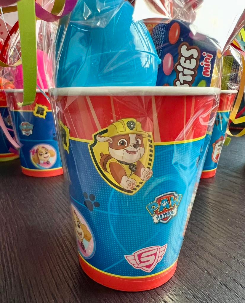 Paw Patrol, dino, jungle, piraat, paarden, s Mario bekers!, Ophalen of Verzenden, Nieuw, Feestartikel, Verjaardag