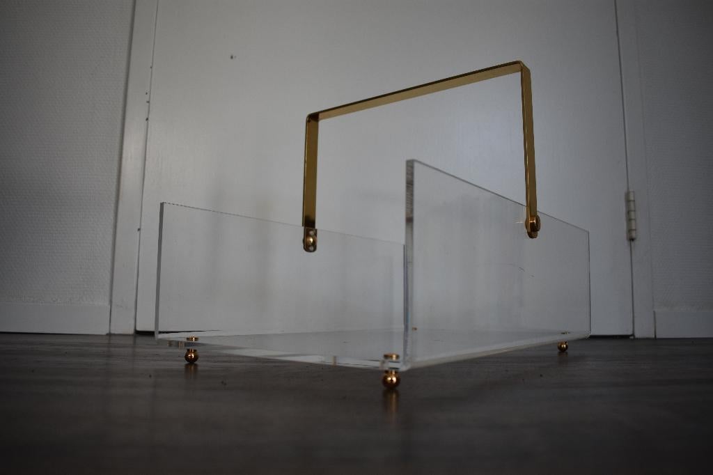 Lectuur bak vintage Hollywood Regency design David Lange, Ophalen of Verzenden, Gebruikt