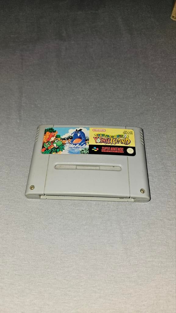 Super Mario World 2: Yoshi's Island SNES (PAL), Spelcomputers en Games, Games | Nintendo Super NES, Ophalen, Gebruikt, 1 speler