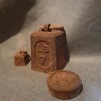 3x oude Engelse gewichten, Antiek en Kunst, Antiek | Gereedschap en Instrumenten, Ophalen of Verzenden