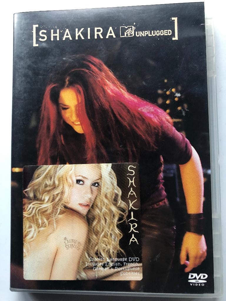DVD Shakira Unplugged, 1990, Alle leeftijden, Ophalen of Verzenden, Zo goed als nieuw