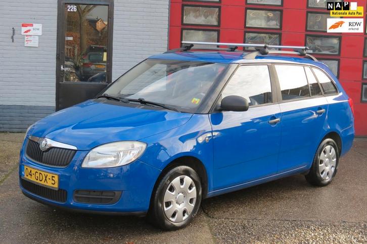 Skoda Fabia Combi 1.2-12V Classic BJ 2008, Auto's, Skoda, Bedrijf, Te koop, Fabia, ABS, Airbags, Dakrails, Radio, Startonderbreker