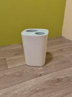 Joseph Joseph Split Prullenbak - 2 x 8L - Creme, Huis en Inrichting, Ophalen, Kunststof, Gebruikt, Minder dan 50 cm