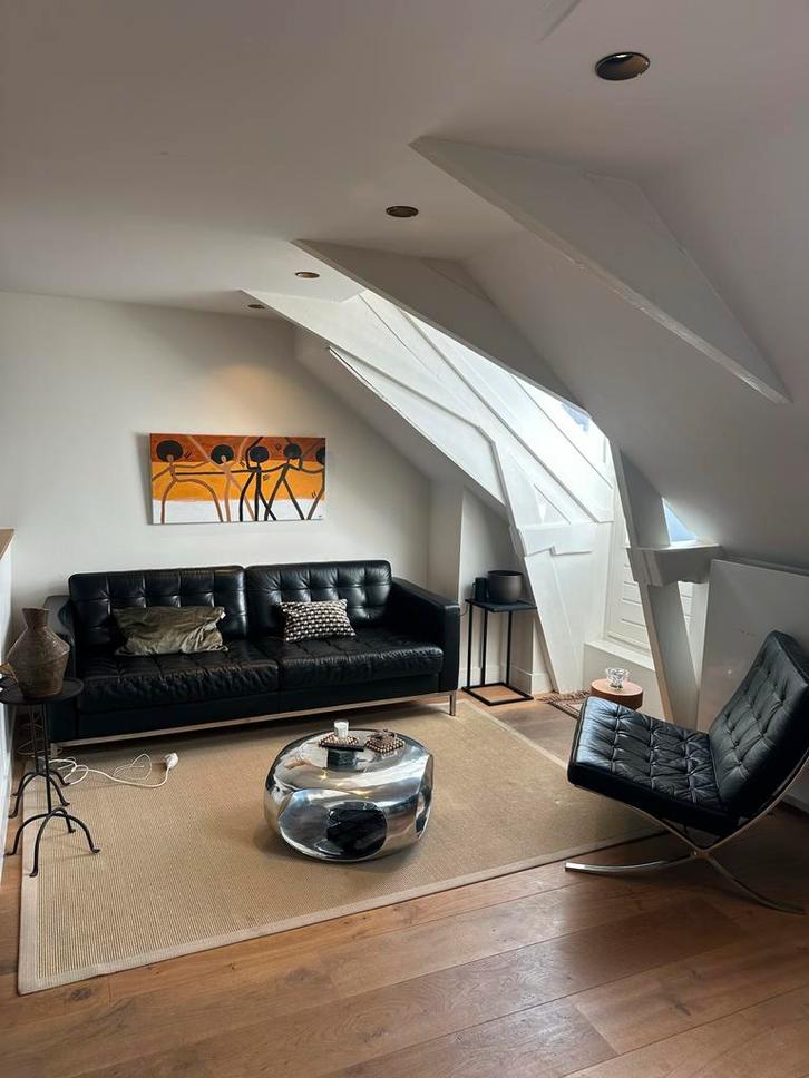 Barcelona Pavillion DD design bank en stoel, Huis en Inrichting, Banken | Bankstellen, Gebruikt, Rechte bank, Driepersoons, 200 tot 250 cm