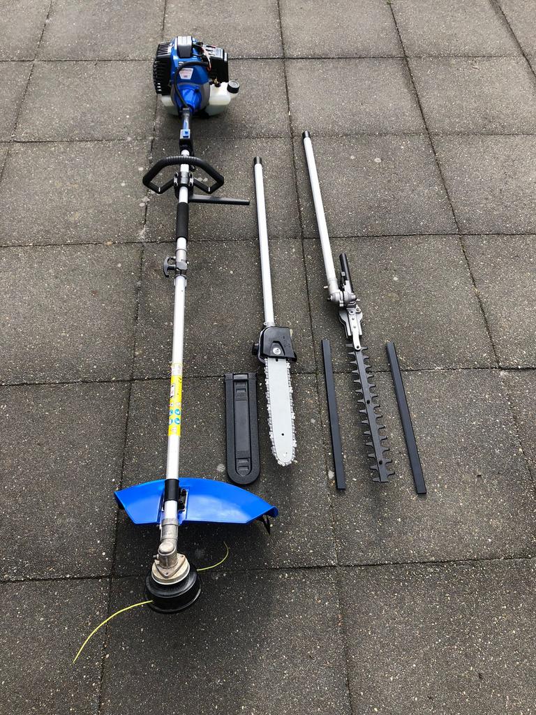 Heggen schaar 4 in 1 HBM machine, Ophalen, Zo goed als nieuw, Elektrisch