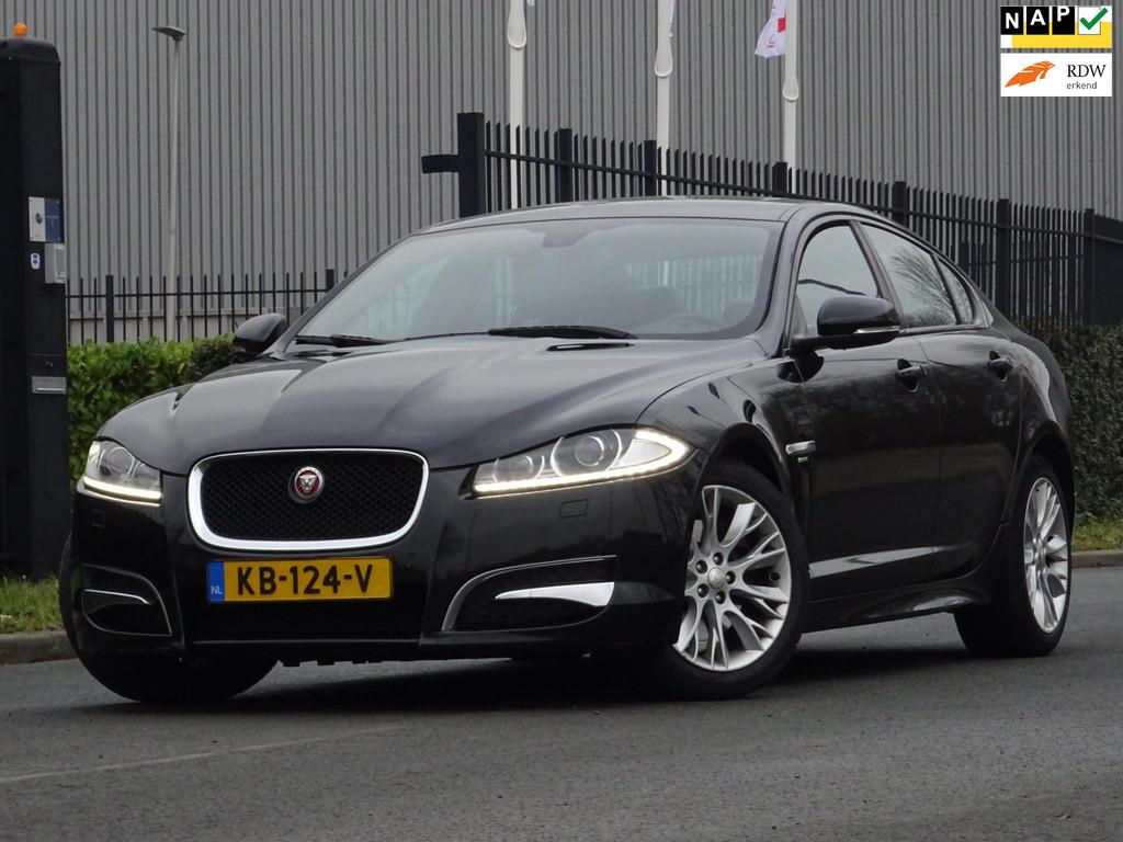 Jaguar XF 2.0d Pure AUTOMAAT NAP/LEER/NAVI/CAMERA/MEMORY/PDC, Automaat, Euro 5, Achterwielaandrijving, Gebruikt