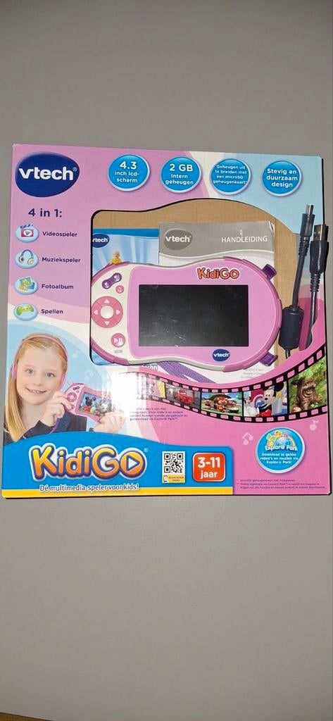 VTech KidiGo - Draagbare Multimedia Speler voor Kinderen, Ophalen of Verzenden, Zo goed als nieuw