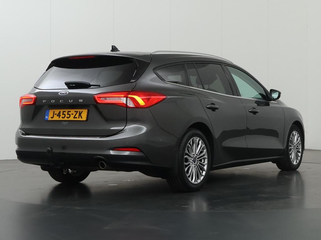 Ford Focus Wagon 1.5 EcoBoost Titanium Business | Trekhaak |, Auto's, Stof, Origineel Nederlands, Handgeschakeld, 3 cilinders